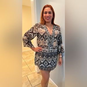 Beach cover up/top size XL